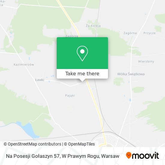 Na Posesji Gołaszyn 57, W Prawym Rogu map