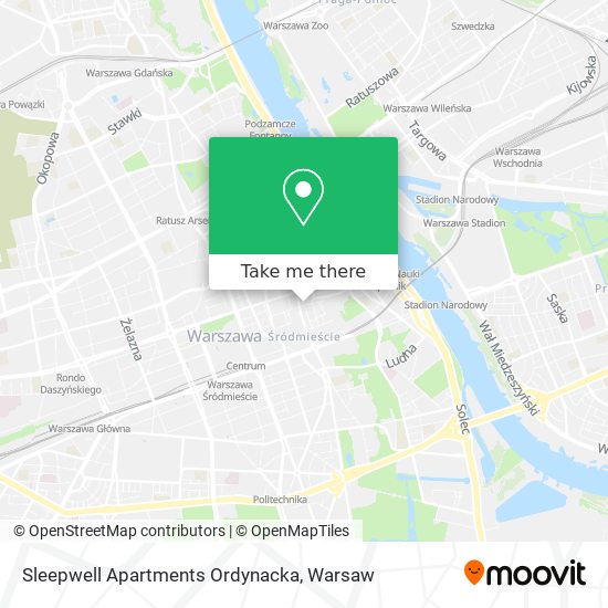 Sleepwell Apartments Ordynacka map