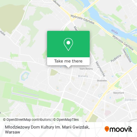 Młodzieżowy Dom Kultury Im. Marii Gwizdak map