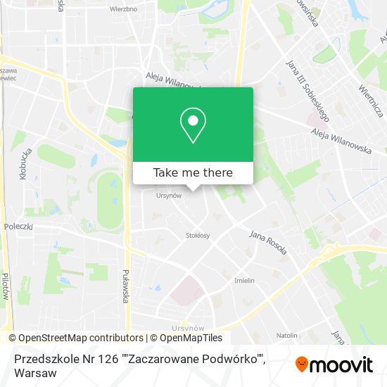 Przedszkole Nr 126 ""Zaczarowane Podwórko"" map