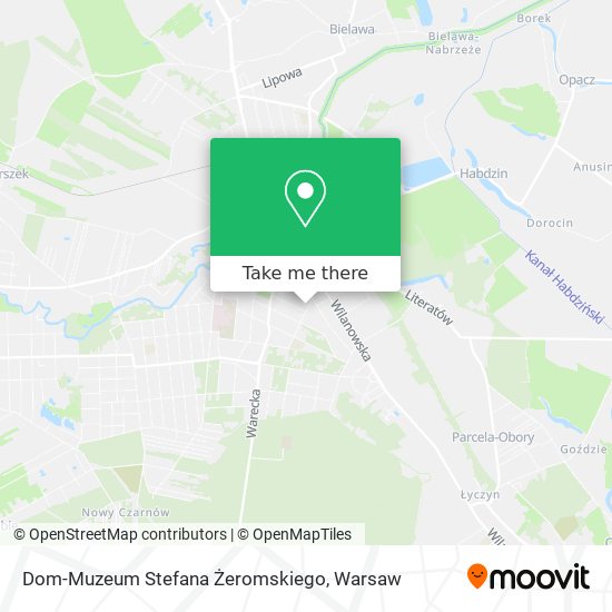 Dom-Muzeum Stefana Żeromskiego map