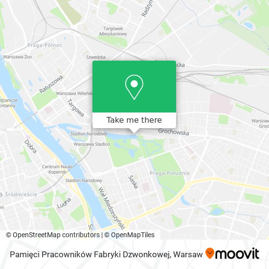 Pamięci Pracowników Fabryki Dzwonkowej map