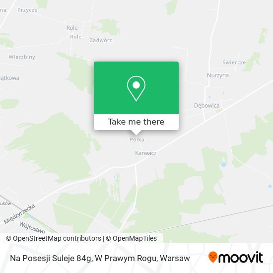 Na Posesji Suleje 84g, W Prawym Rogu map