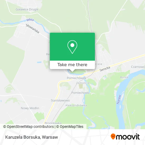 Karuzela Borsuka map