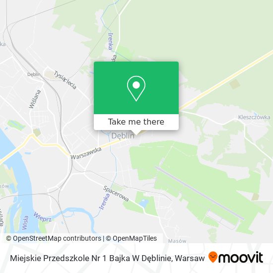 Miejskie Przedszkole Nr 1 Bajka W Dęblinie map