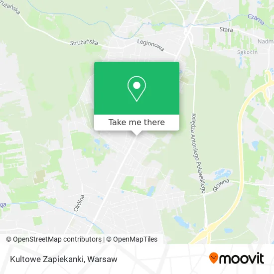 Kultowe Zapiekanki map