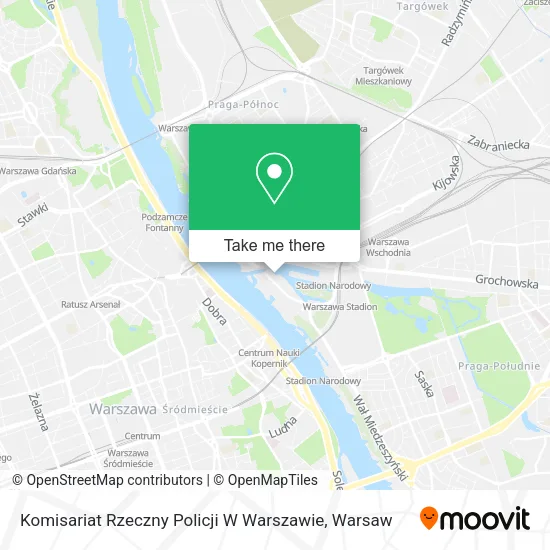 Komisariat Rzeczny Policji W Warszawie map