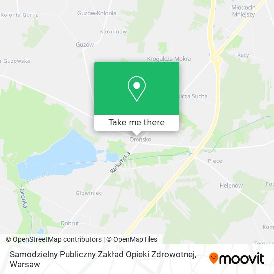 Samodzielny Publiczny Zakład Opieki Zdrowotnej map