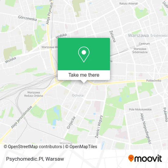 Psychomedic.Pl map