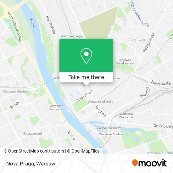 Nova Praga map