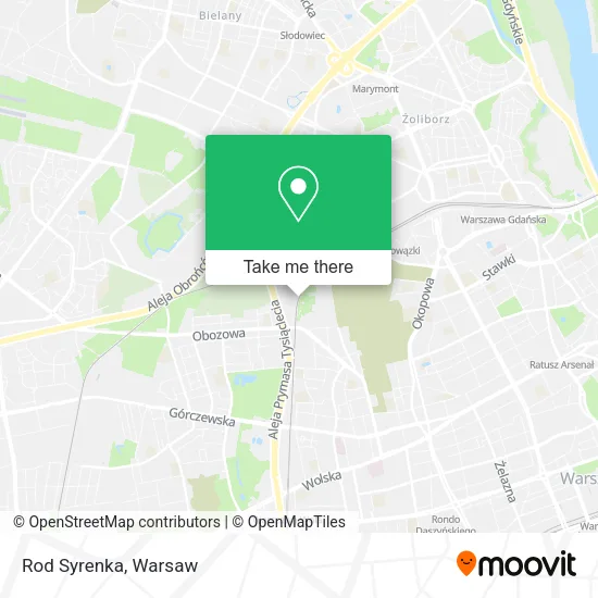 Rod Syrenka map