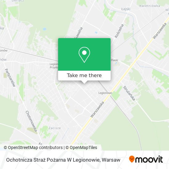 Ochotnicza Straż Pożarna W Legionowie map