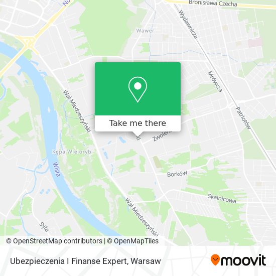 Ubezpieczenia I Finanse Expert map