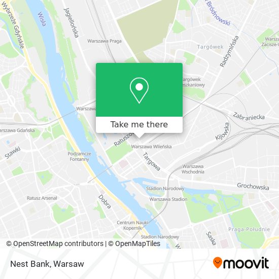 Nest Bank map