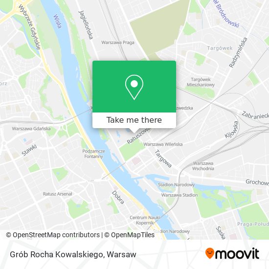 Grób Rocha Kowalskiego map