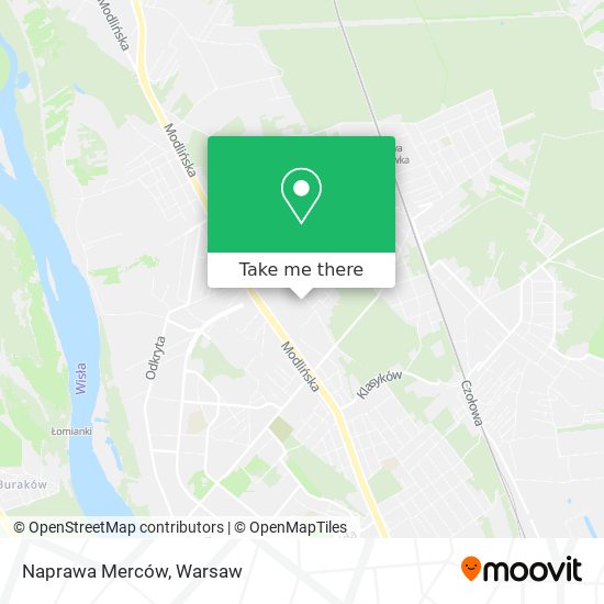 Naprawa Merców map