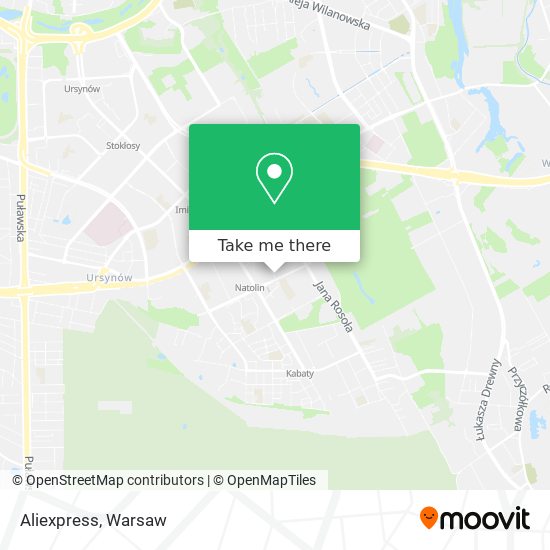 Aliexpress map