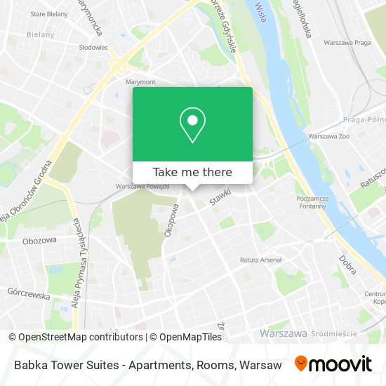 Babka Tower Suites - Apartments, Rooms map