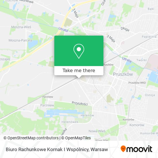 Biuro Rachunkowe Kornak I Wspólnicy map