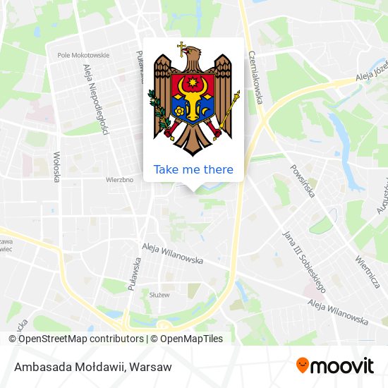 Ambasada Mołdawii map