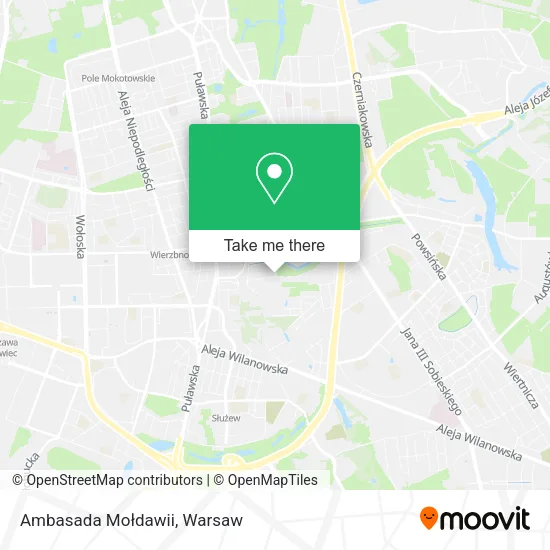 Ambasada Mołdawii map
