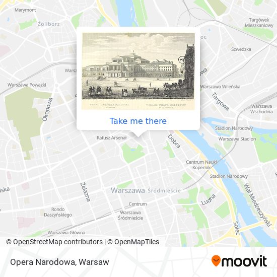 Opera Narodowa map