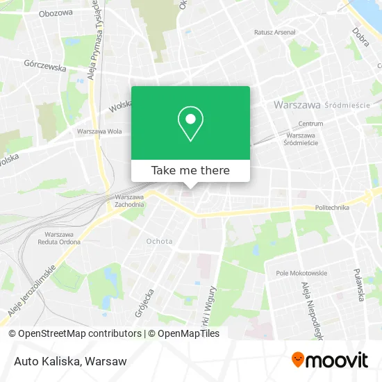 Карта Auto Kaliska