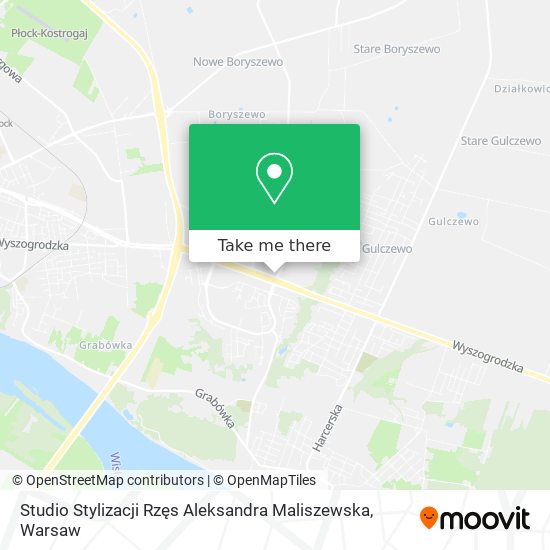 Studio Stylizacji Rzęs Aleksandra Maliszewska map