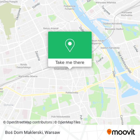 Boś Dom Maklerski map