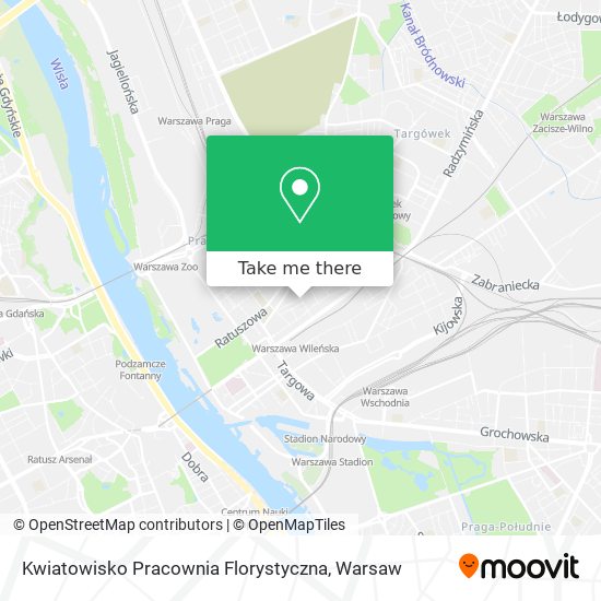 Карта Kwiatowisko Pracownia Florystyczna