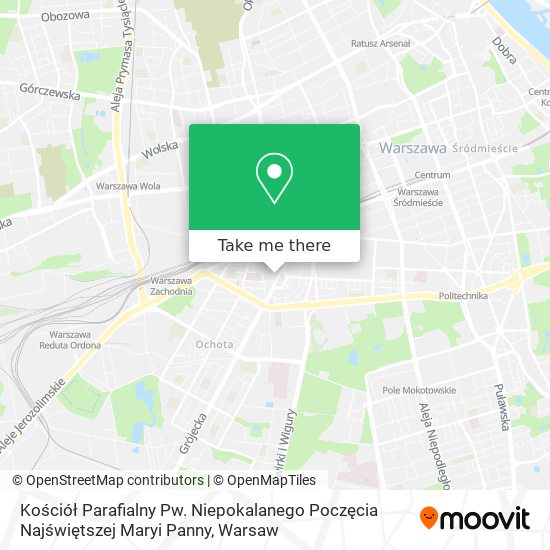 Kościół Parafialny Pw. Niepokalanego Poczęcia Najświętszej Maryi Panny map