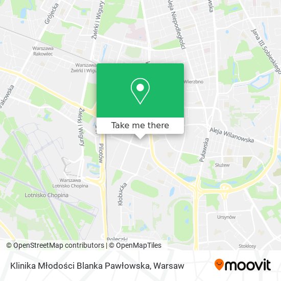 Klinika Młodości Blanka Pawłowska map