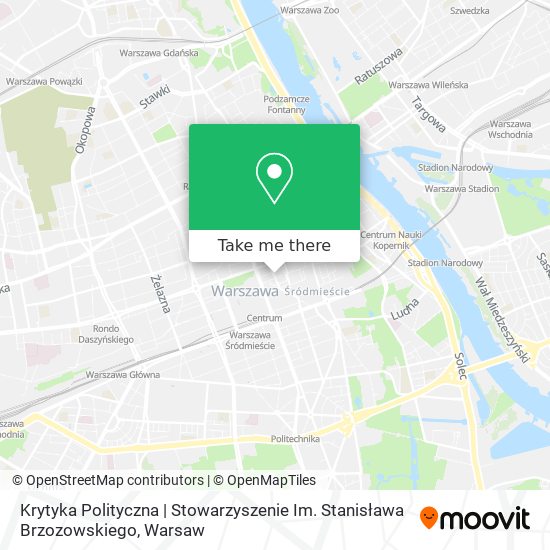 Krytyka Polityczna | Stowarzyszenie Im. Stanisława Brzozowskiego map