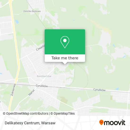 Карта Delikatesy Centrum