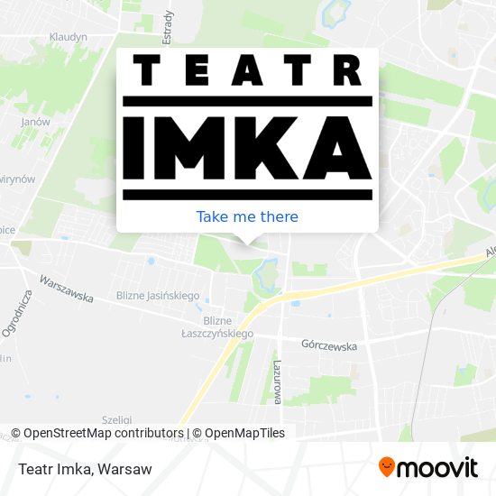 Teatr Imka map