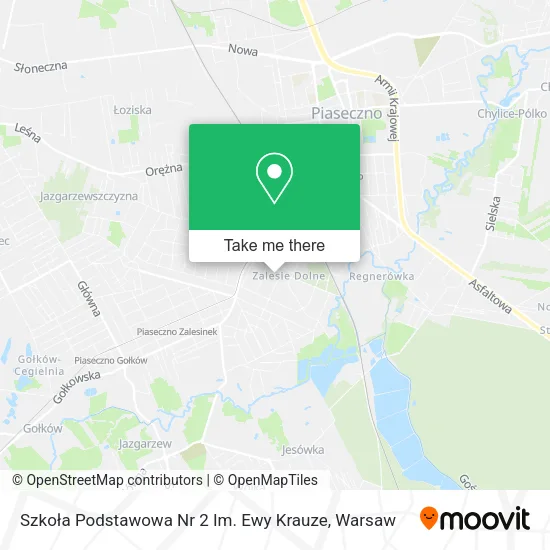 Карта Szkoła Podstawowa Nr 2 Im. Ewy Krauze