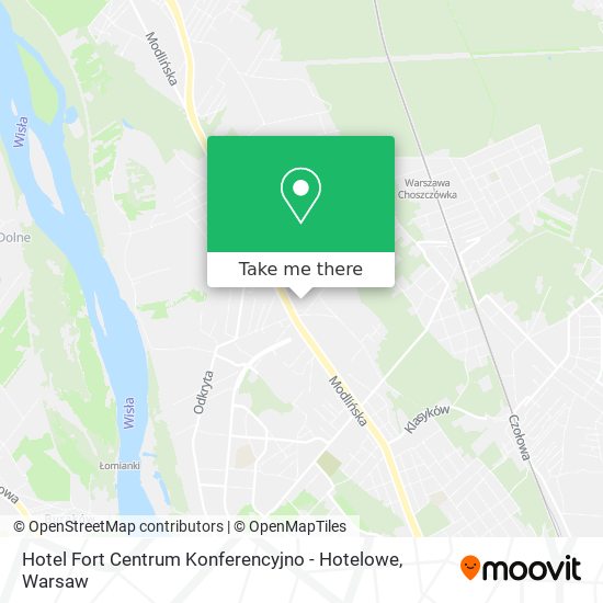 Hotel Fort Centrum Konferencyjno - Hotelowe map