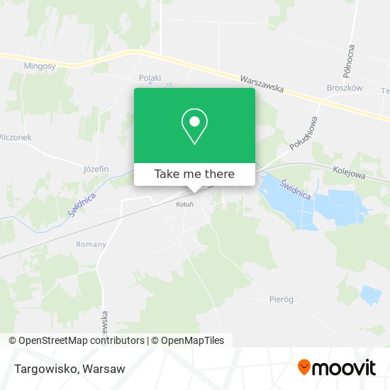 Targowisko map