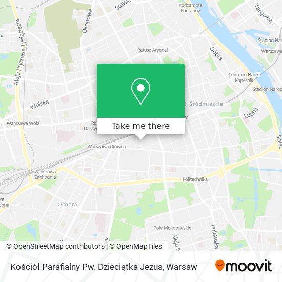 Kościół Parafialny Pw. Dzieciątka Jezus map