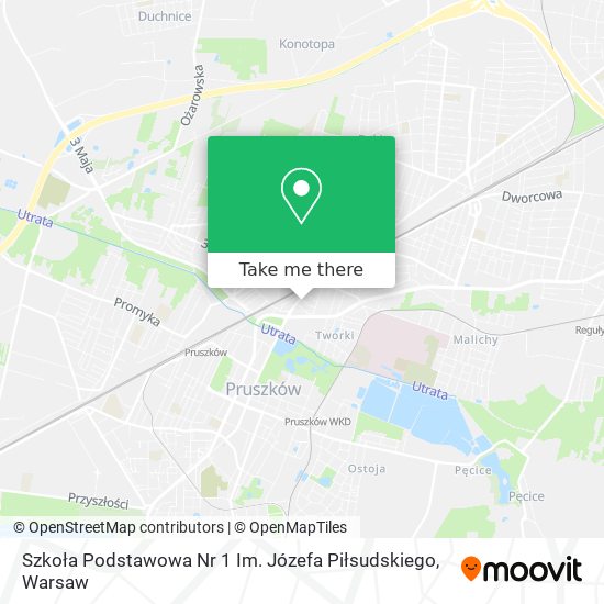 Карта Szkoła Podstawowa Nr 1 Im. Józefa Piłsudskiego