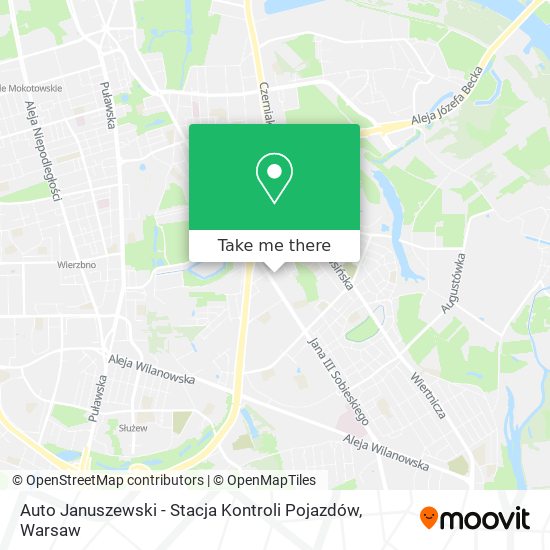 Auto Januszewski - Stacja Kontroli Pojazdów map