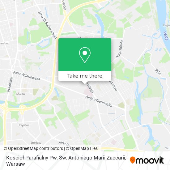 Kościół Parafialny Pw. Św. Antoniego Marii Zaccarii map