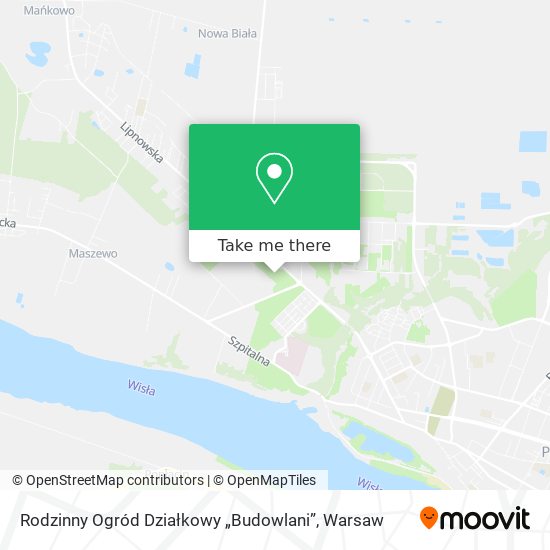 Rodzinny Ogród Działkowy „Budowlani” map