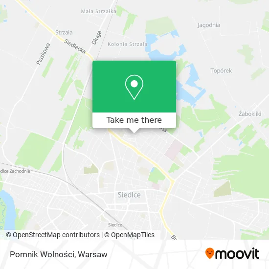 Pomnik Wolności map