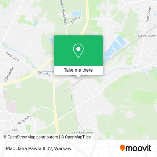 Plac Jana Pawła II 02 map