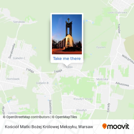 Kościół Matki Bożej Królowej Meksyku map