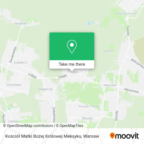 Kościół Matki Bożej Królowej Meksyku map