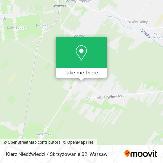 Kierz Niedźwiedzi / Skrzyżowanie 02 map