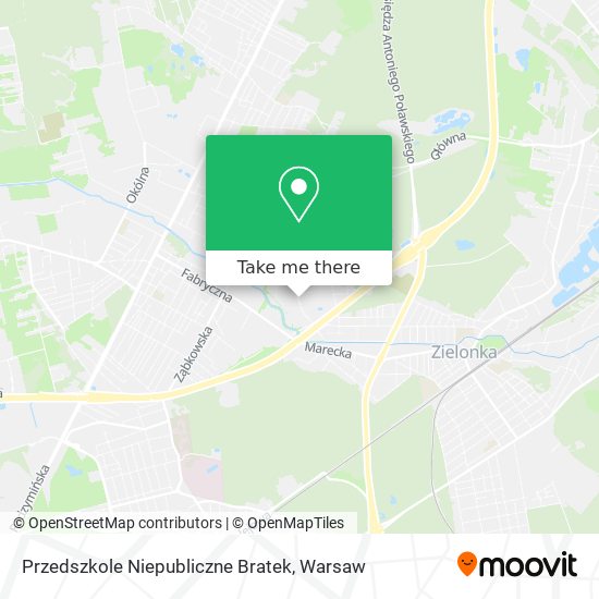 Przedszkole Niepubliczne Bratek map