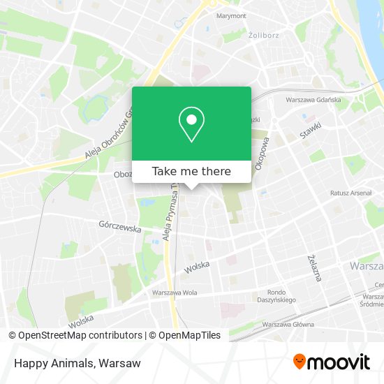 Happy Animals map